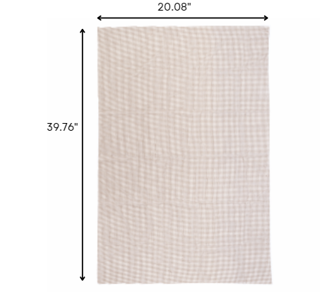 2' x 3' Brown Non Slip Indoor Outdoor Rug Pad