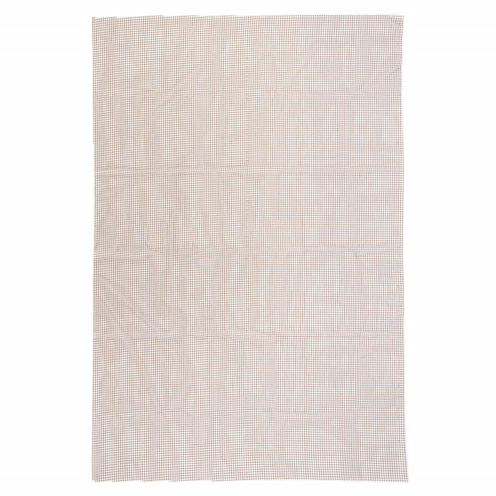 9' x 12' Brown Non Slip Indoor Outdoor Rug Pad