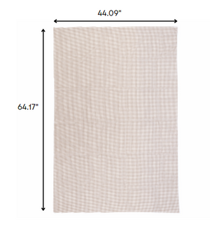 2' x 3' Brown Non Slip Indoor Outdoor Rug Pad