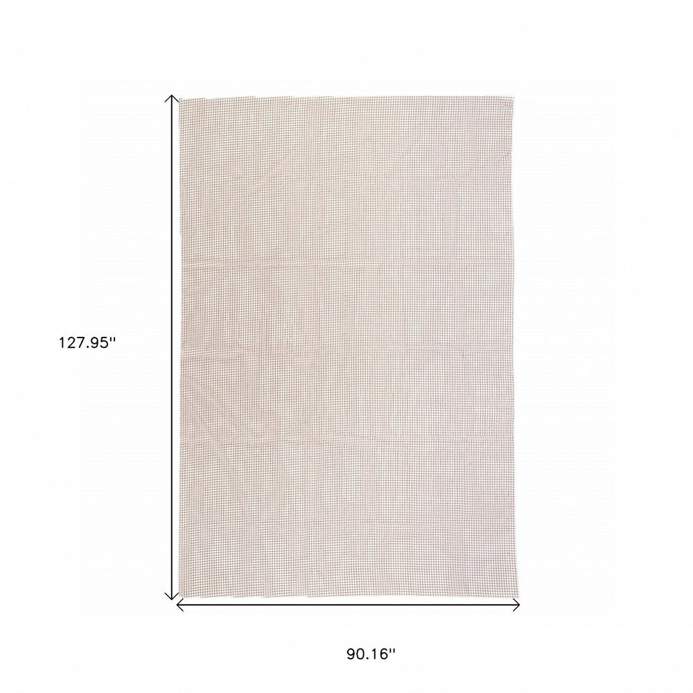 2' x 3' Brown Non Slip Indoor Outdoor Rug Pad