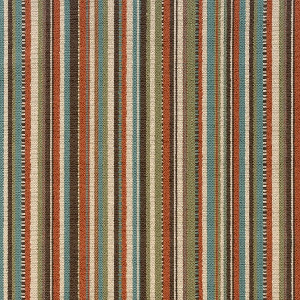 8' Green Indoor Outdoor Runner Rug