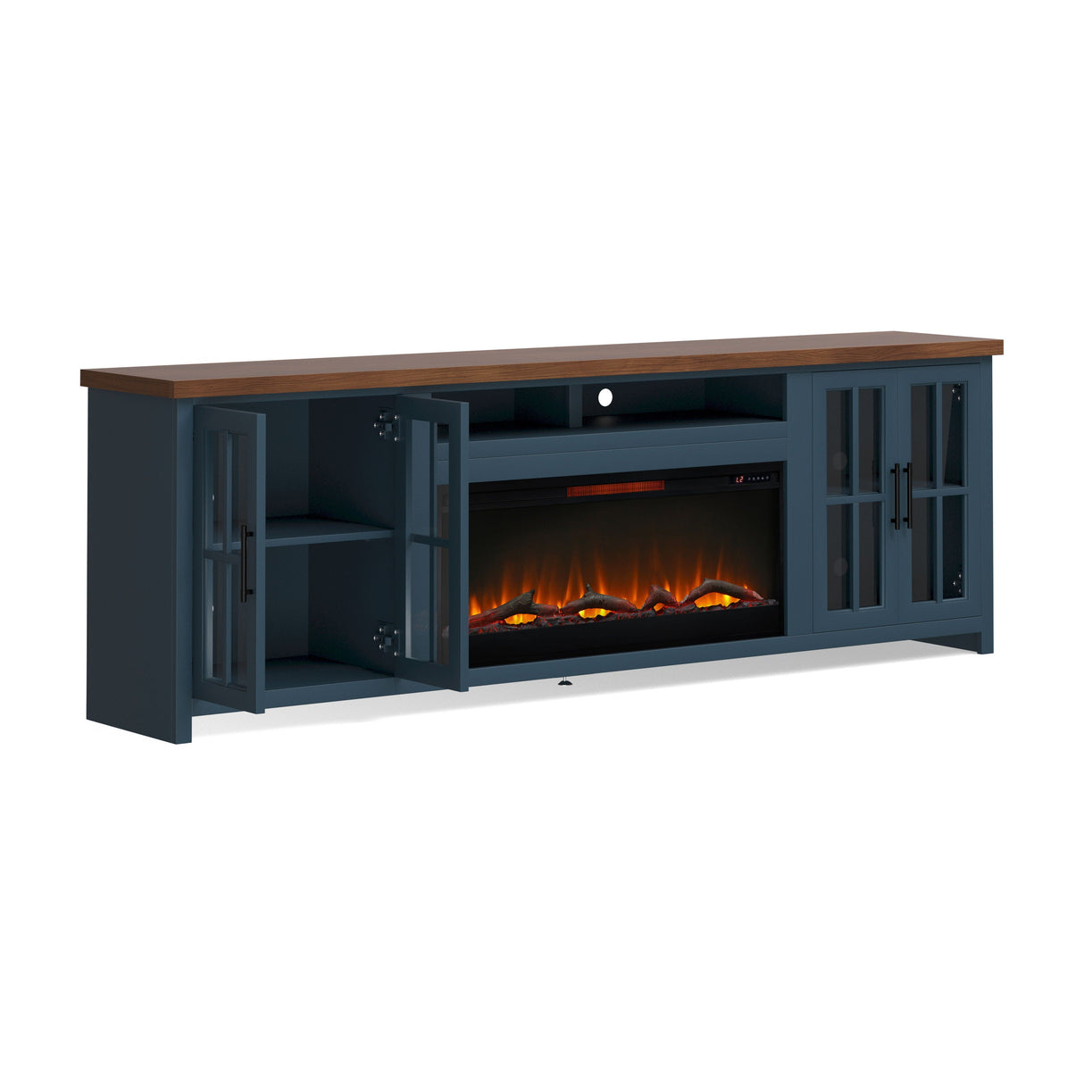 Nantucket - 74" Fireplace TV Stand Console by Couch.com