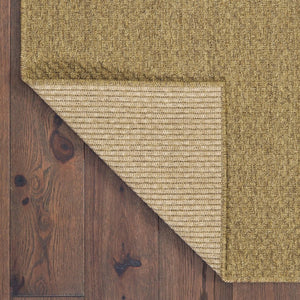 8' Tan Indoor Outdoor Runner Rug