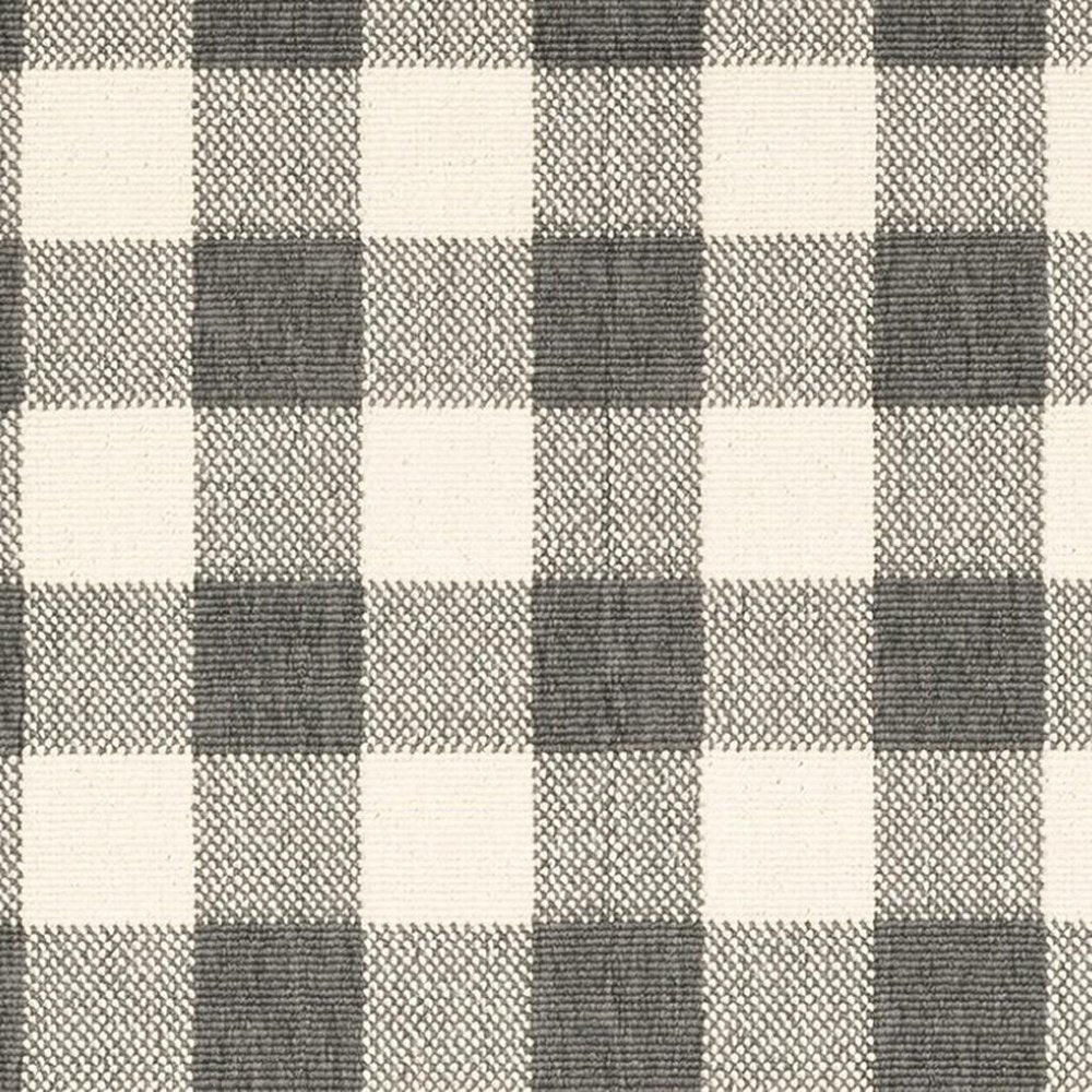 7' X 10' Gray And Ivory Indoor Outdoor Area Rug