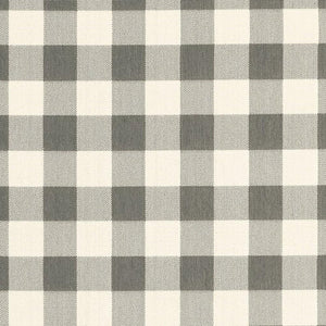 7' X 10' Gray And Ivory Indoor Outdoor Area Rug