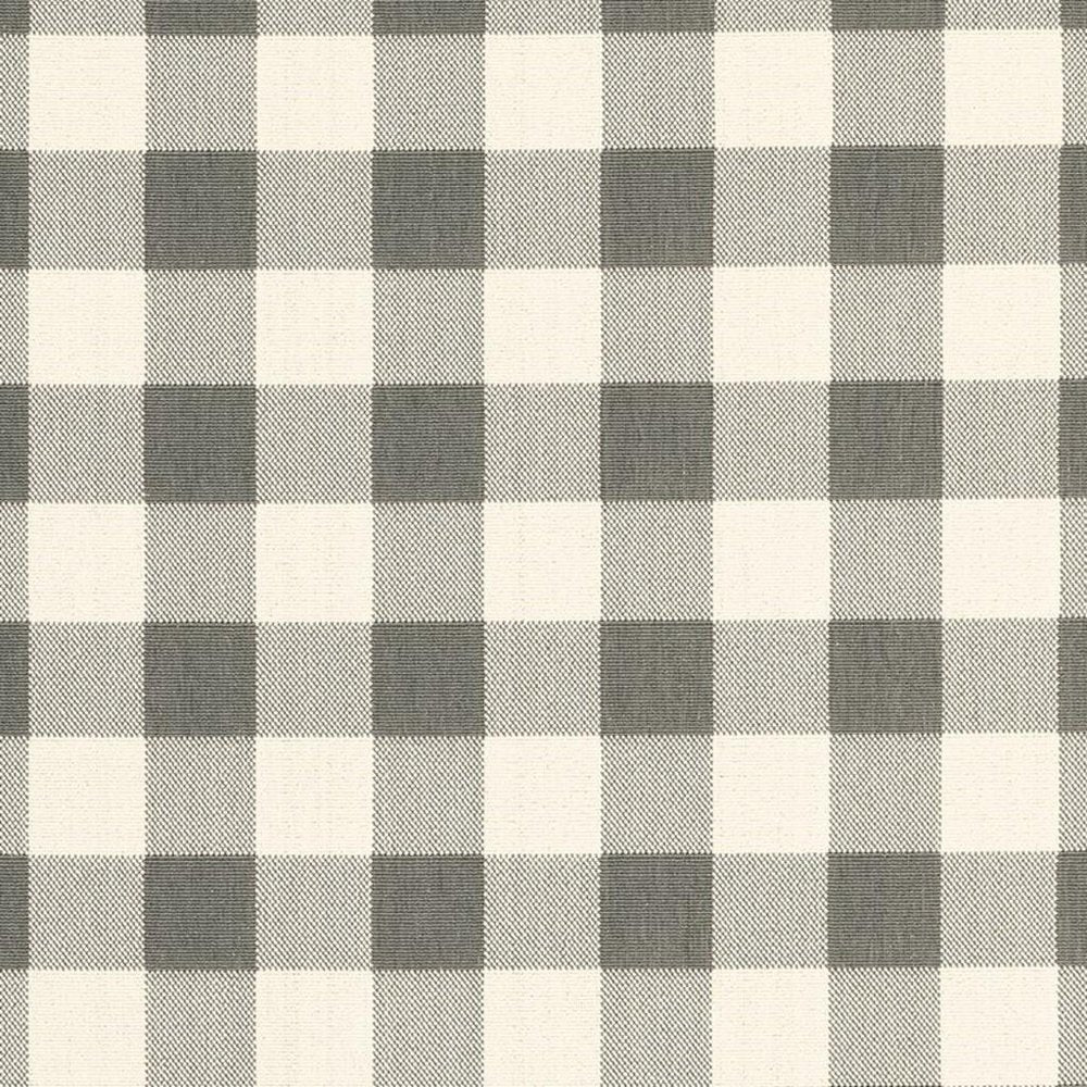 8' Gray And Ivory Indoor Outdoor Runner Rug