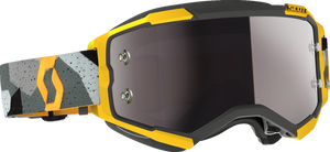 SCOTT Fury Goggle - Camo Gray/Yellow - Silver Works 272828-7429269