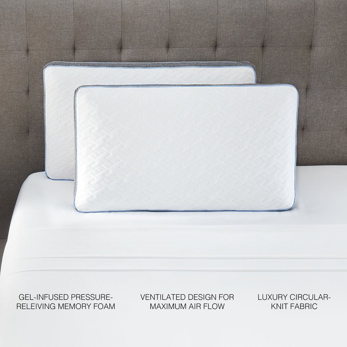 Restonic ComfortCare Plush King Size Mattress with Premium Comfort Bedding Pack
