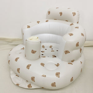 Tiger Head Inflatable Baby Sofa