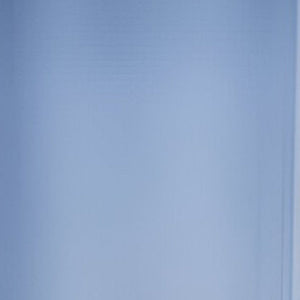 11" Blue And Clear Cylinder Crystal Glass Table Vase