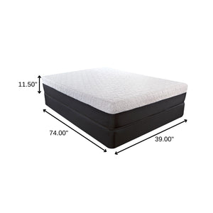 12" Foam Copper Infused Gel Memory Foam Mattress
