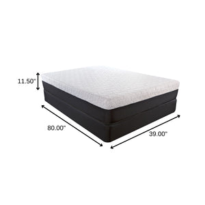 12" Foam Copper Infused Gel Memory Foam Mattress