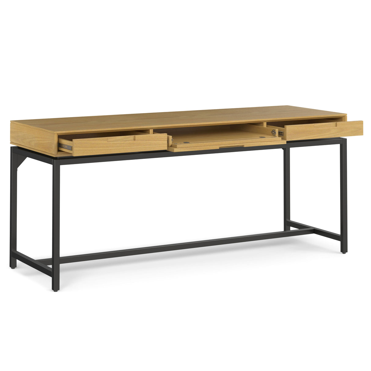 Banting - Mid Century Handcrafted Wide Desk by Couch.com
