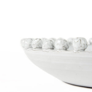 4" Off White Ceramic Tabletop Sculpture