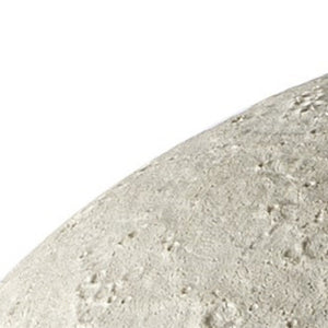 23" White Cylinder Ceramic Floor Vase