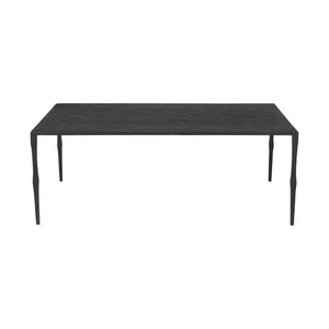 22" Black Iron Coffee Table