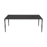 22" Black Iron Coffee Table