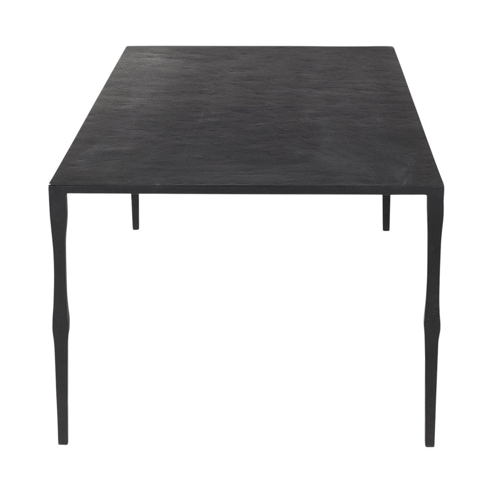 22" Black Iron Coffee Table