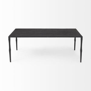 22" Black Iron Coffee Table