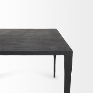 22" Black Iron Coffee Table
