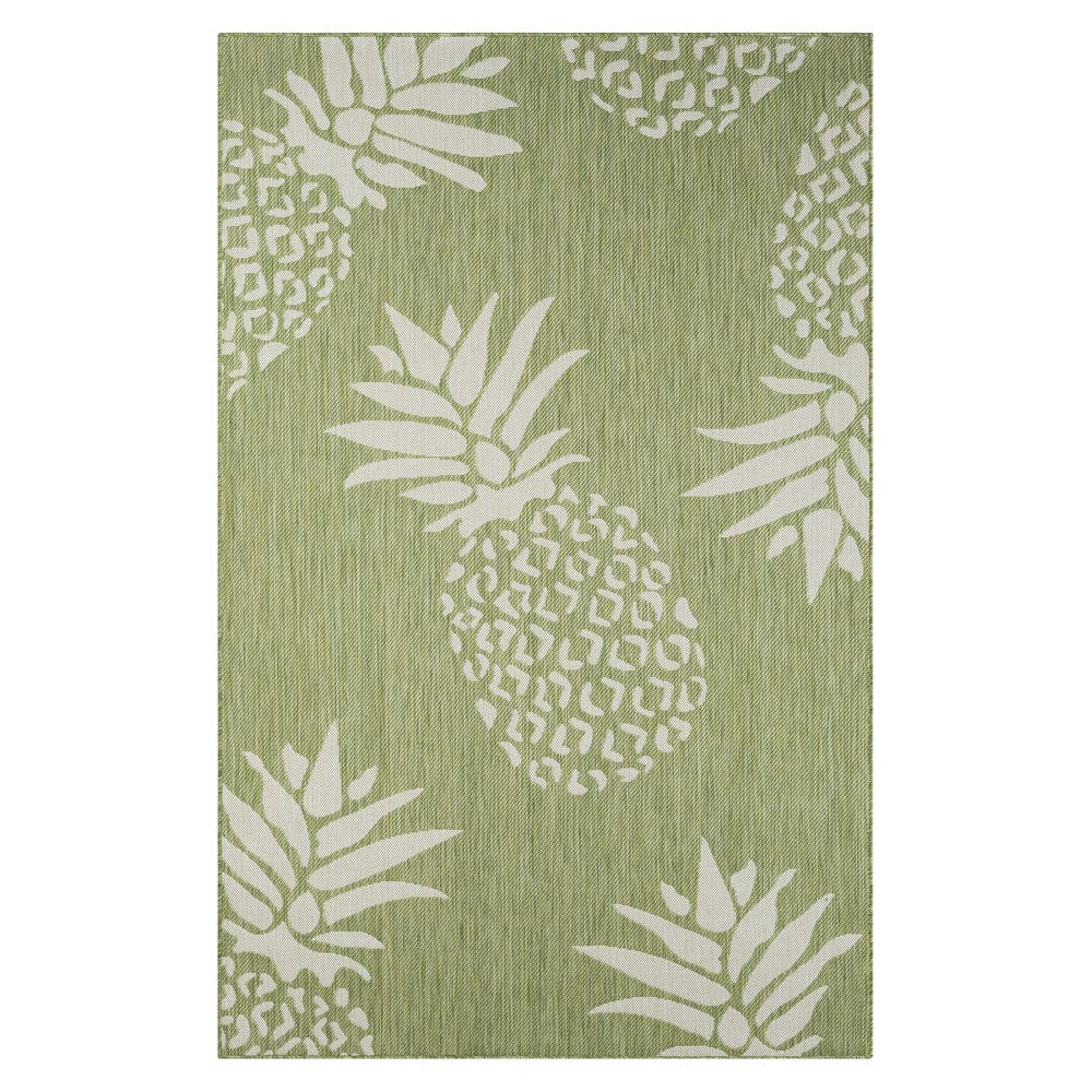 2' X 3' Green Indoor Outdoor Area Rug