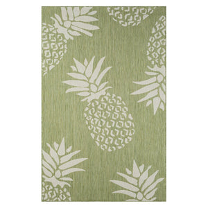 8' X 10' Green Indoor Outdoor Area Rug
