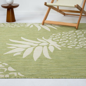 2' X 3' Green Indoor Outdoor Area Rug