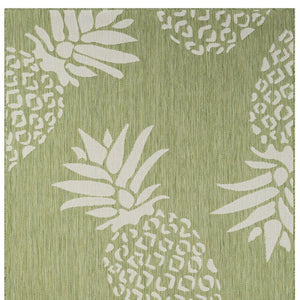 2' X 3' Green Indoor Outdoor Area Rug