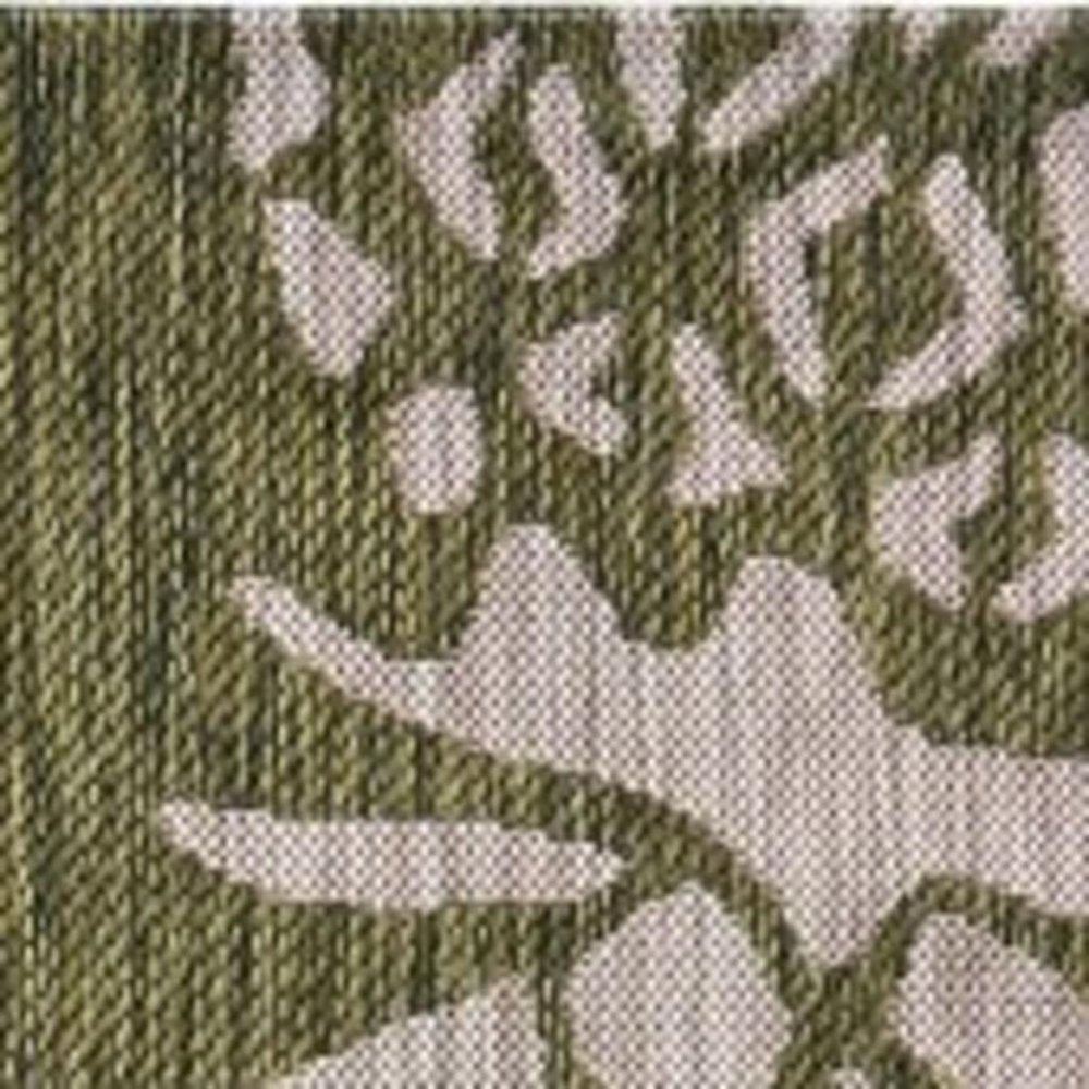 2' X 3' Green Indoor Outdoor Area Rug