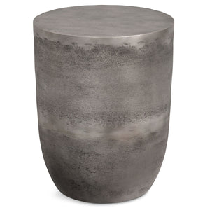 Morris - Metal Accent Table - Antique Silver by Couch.com