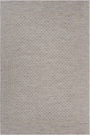 5' X 7' Gray Indoor Outdoor Area Rug