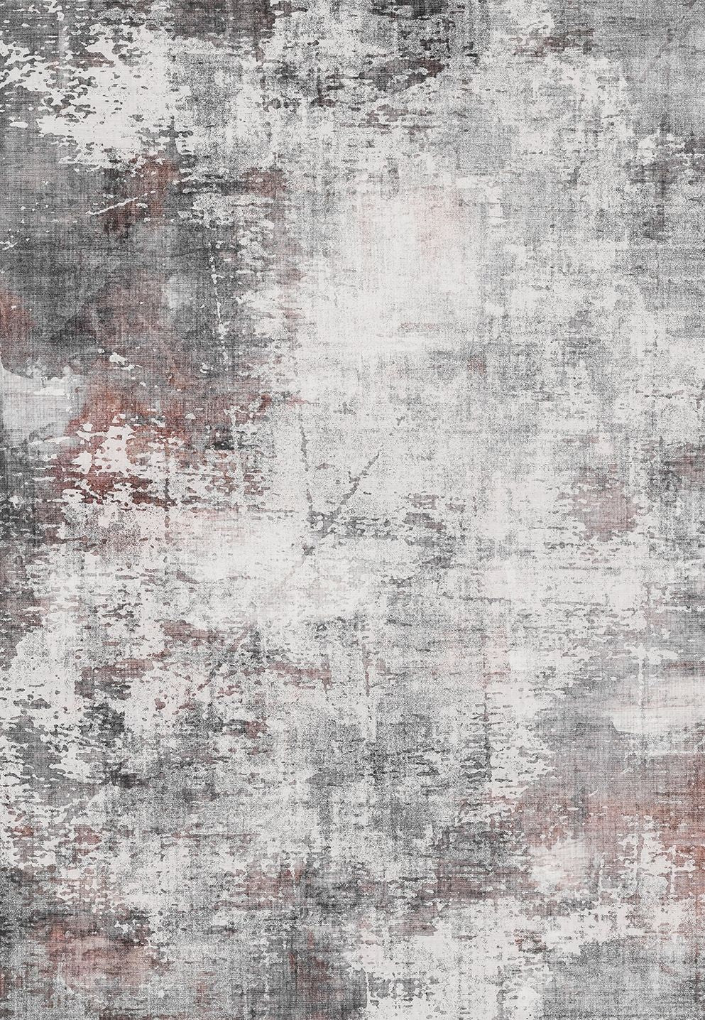 Toucan - Washable Non - Slip Area Rug - Ivory / Dark Gray by Couch.com