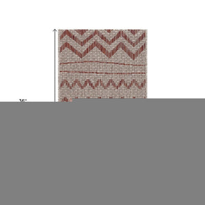2' X 3' Beige Indoor Outdoor Area Rug