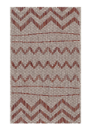 2' X 3' Beige Indoor Outdoor Area Rug