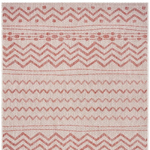 5' X 8' Beige Indoor Outdoor Area Rug