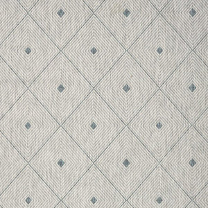 5' X 8' Blue And Gray Indoor Outdoor Area Rug