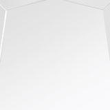 36" Clear Glass Framed Accent Mirror