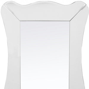 65" Clear Novelty Glass Framed Full Length Hanging Mirror