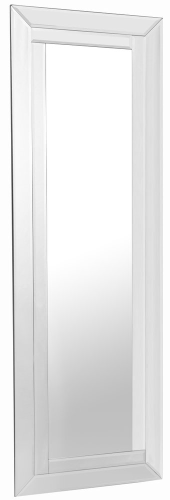 48" Clear Glass Framed Full Length Hanging Mirror