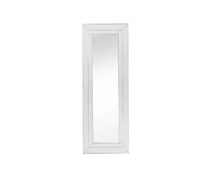 48" Clear Glass Framed Full Length Hanging Mirror