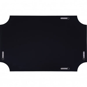 35" Gray Novelty Glass Framed Accent Mirror