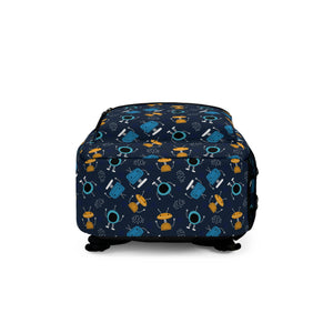 Kids Robot Navy Backpack