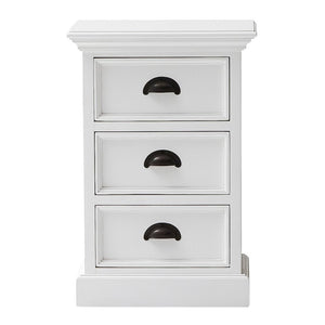 24" Solid Wood and Wood Nightstand