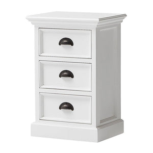 24" Solid Wood and Wood Nightstand
