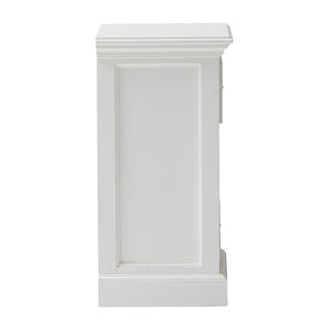 24" Solid Wood and Wood Nightstand