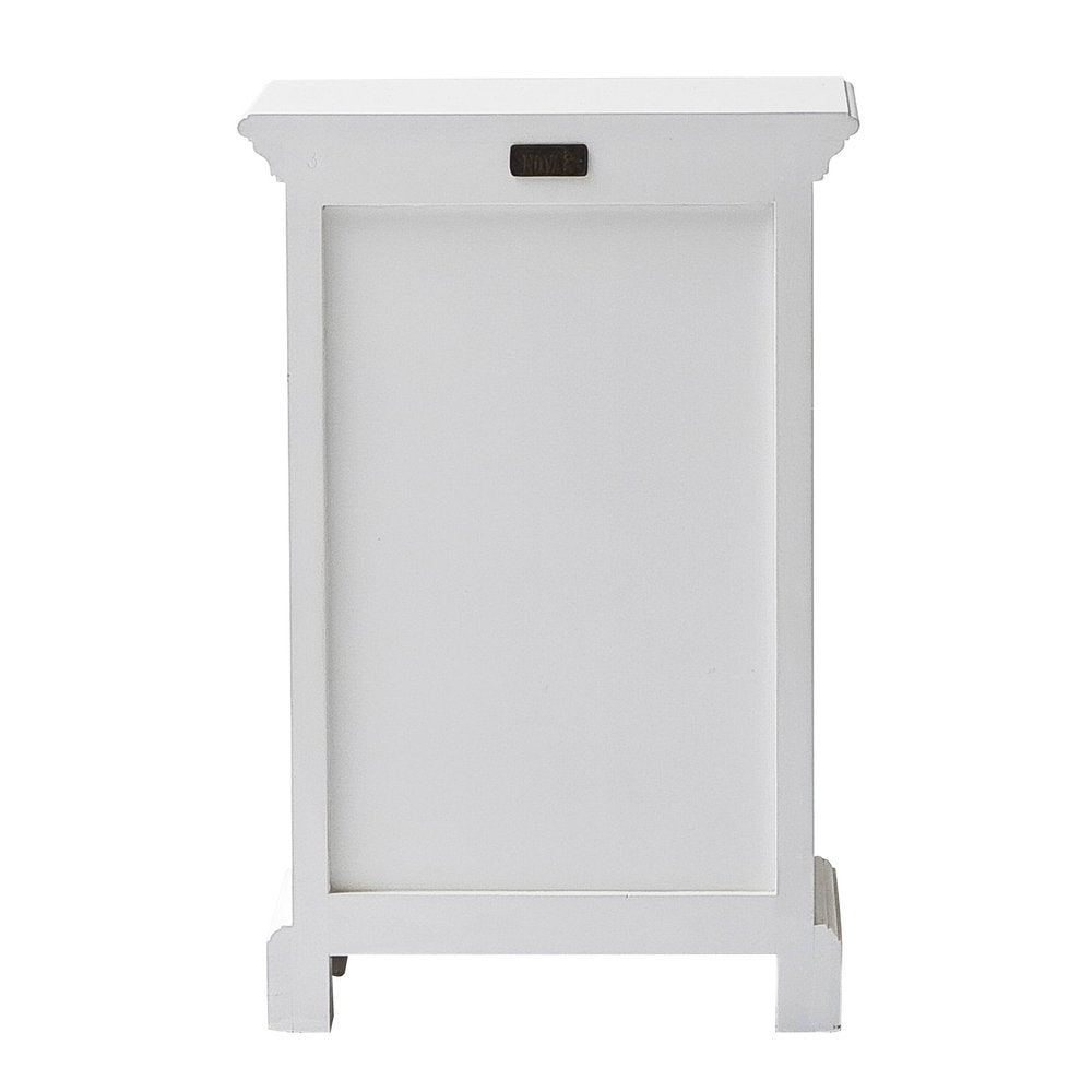 24" Solid Wood and Wood Nightstand