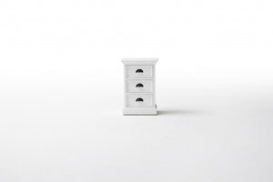 24" Solid Wood and Wood Nightstand