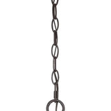 Frosted Glass Bronze Lantern Hanging Light