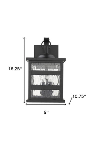 Black And Clear Three Light Transparent Dimmable Outdoor Hanging Lights With Black And Clear Shades