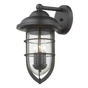 Black And Clear Three Light Seeded Dimmable Outdoor Hanging Lights With Black And Clear Shades